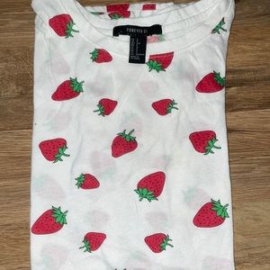 Forever 21 Strawberry shirt